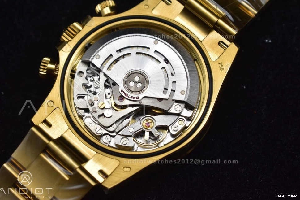 761 BTF YG 116508 Bracelet Black Daytona SA Best Dial on Edition 1:1 YG FreshLook 0723